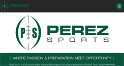 Desktop Screenshot of perezsports.com